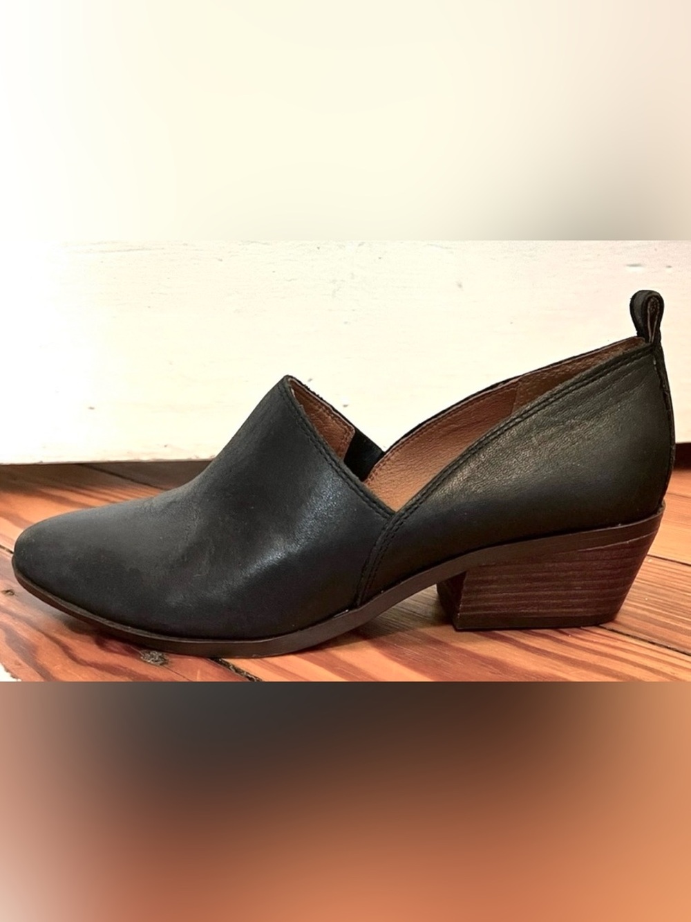 Lucky Brand Morriah Leather Booties
Black 7 NWOB Cutout